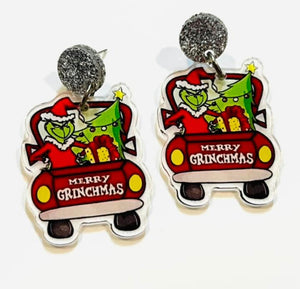 Merry Grinchmas Earrings