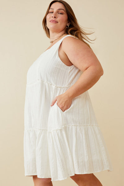 Clouds Tiered Dress